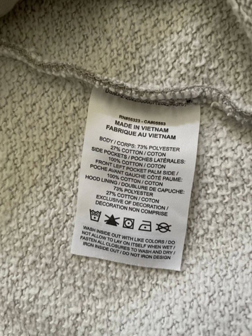 Nike Tech Fleece Men Size S Winterized Hoodie Cobblestone Black Pristine VNDS - Picture 12 of 16